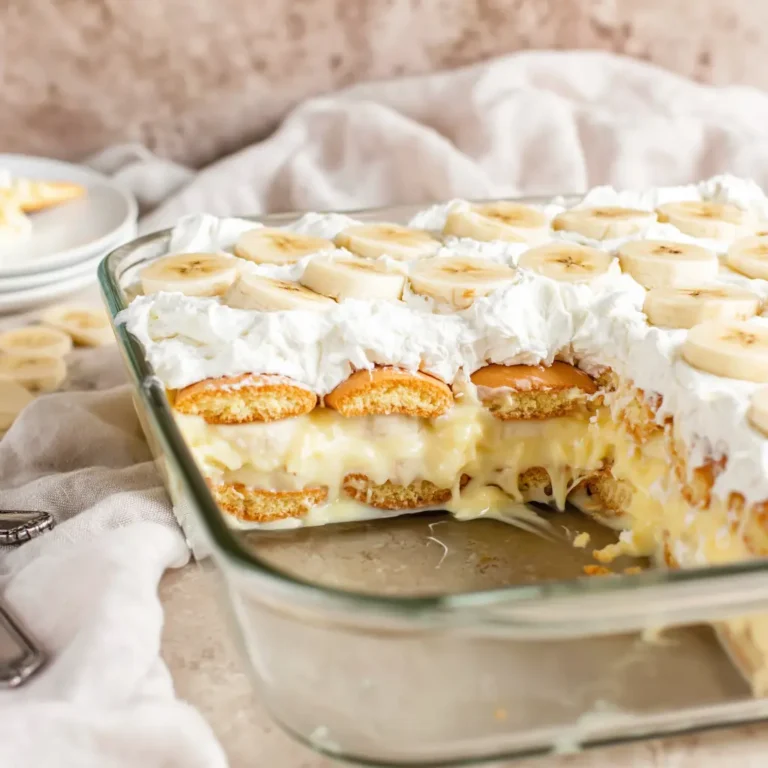 southern no bake banana pudding