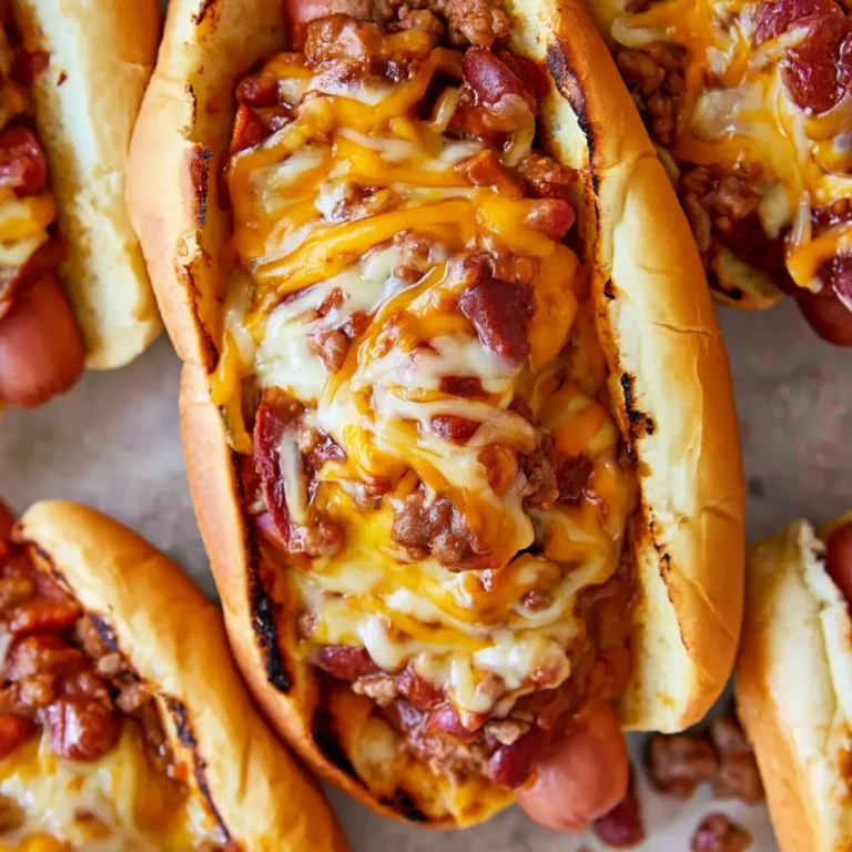 baked chili dogs