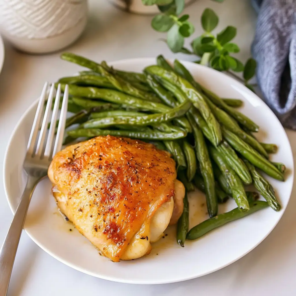 Baked Boneless Chicken Thighs