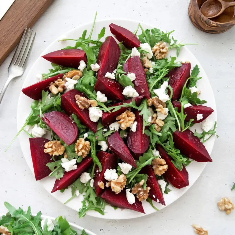 beet and feta salad