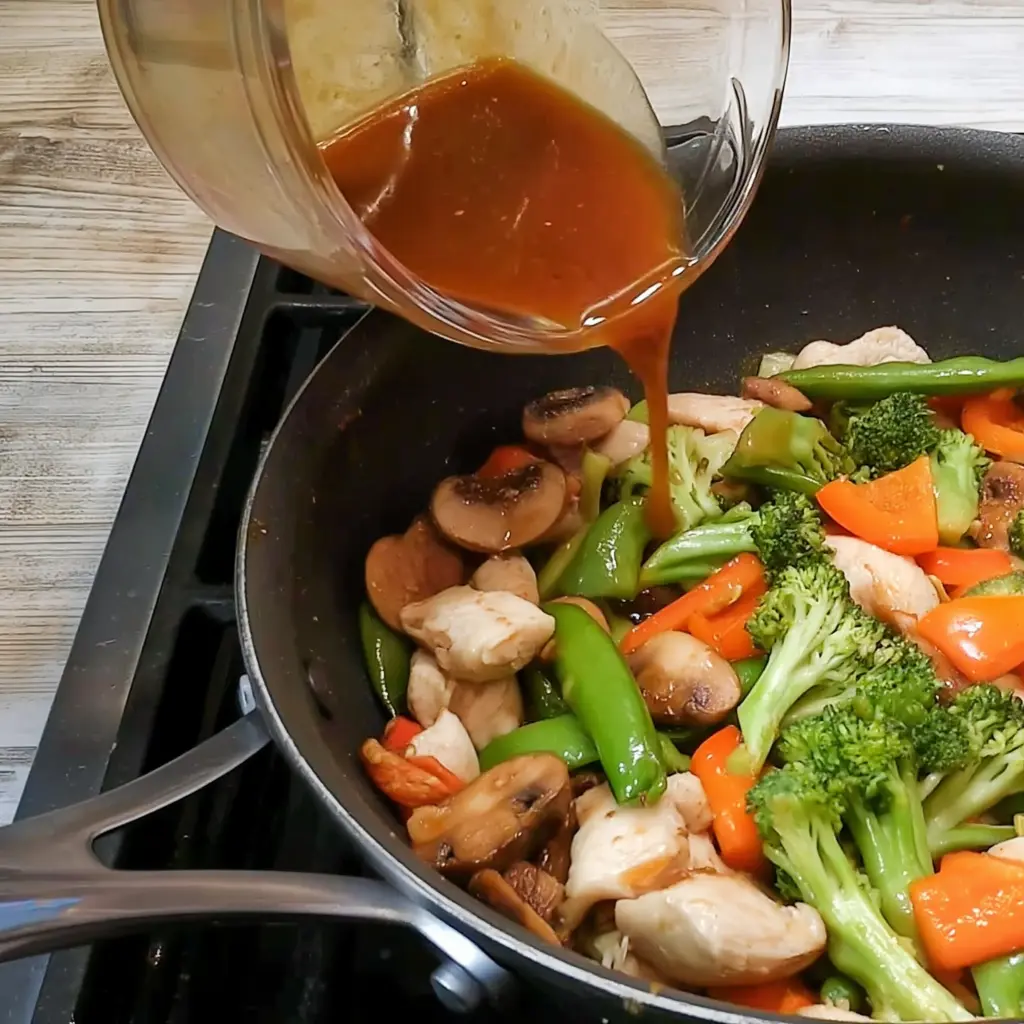 chicken vegetable stir fry
