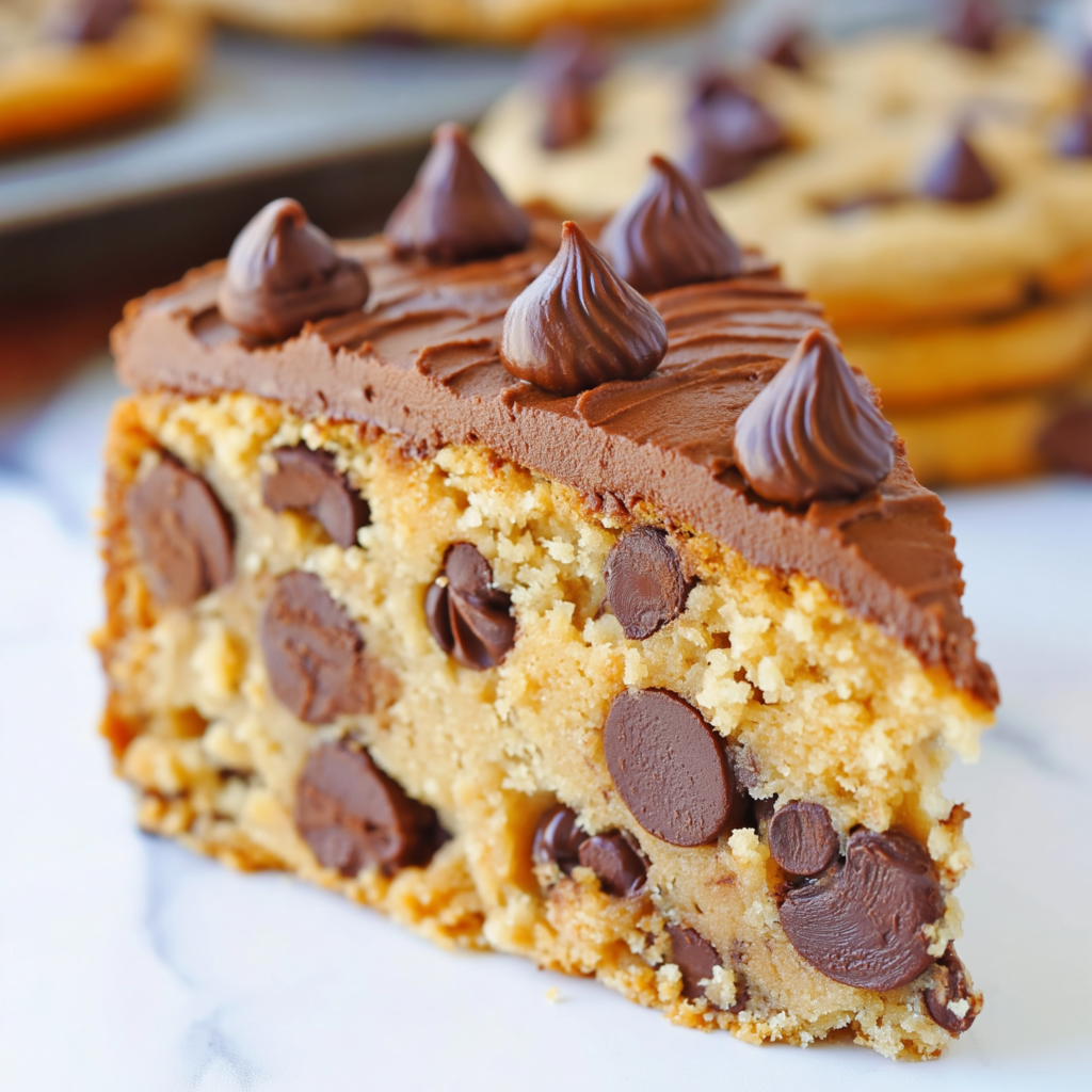 chocolate chip cookie cake