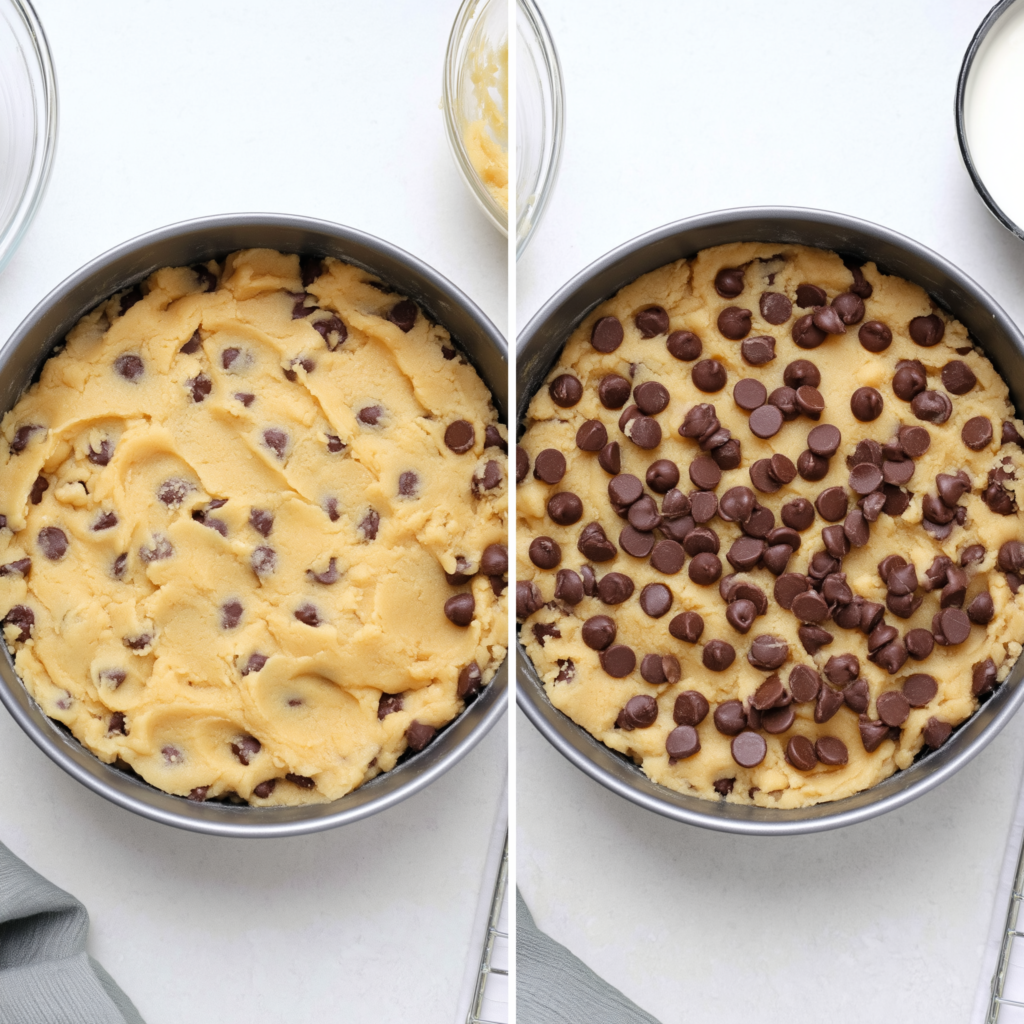 chocolate chip cookie cake