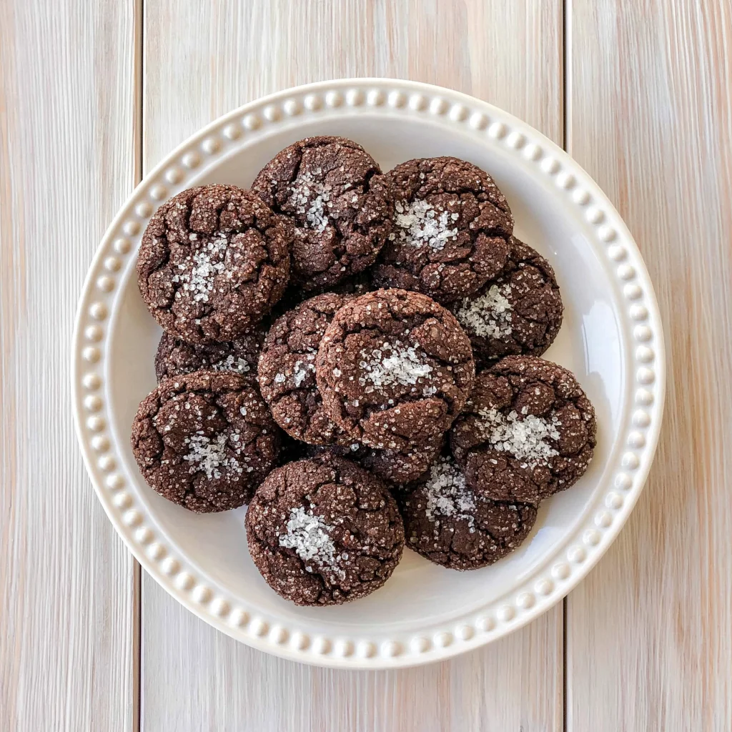 chocolate sugar cookies