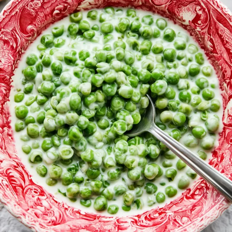 creamed peas