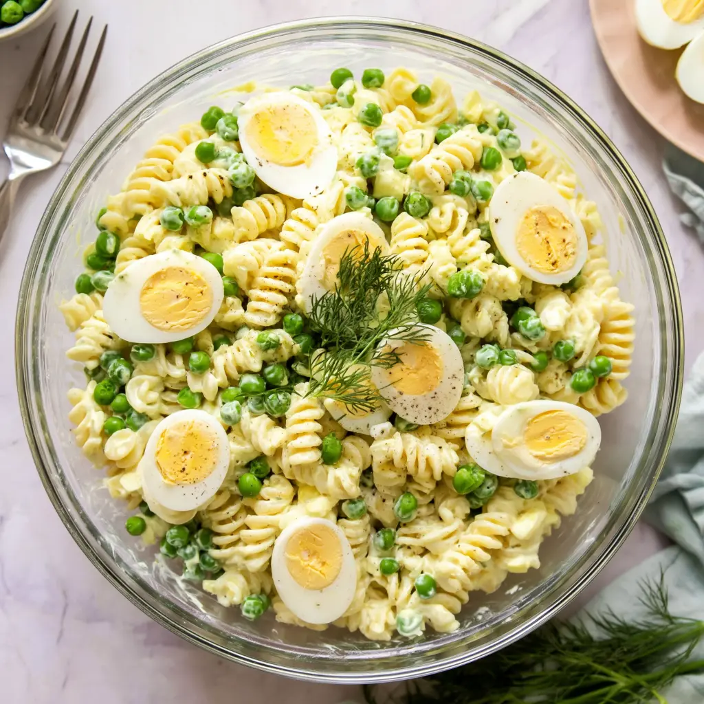 deviled egg pasta salad