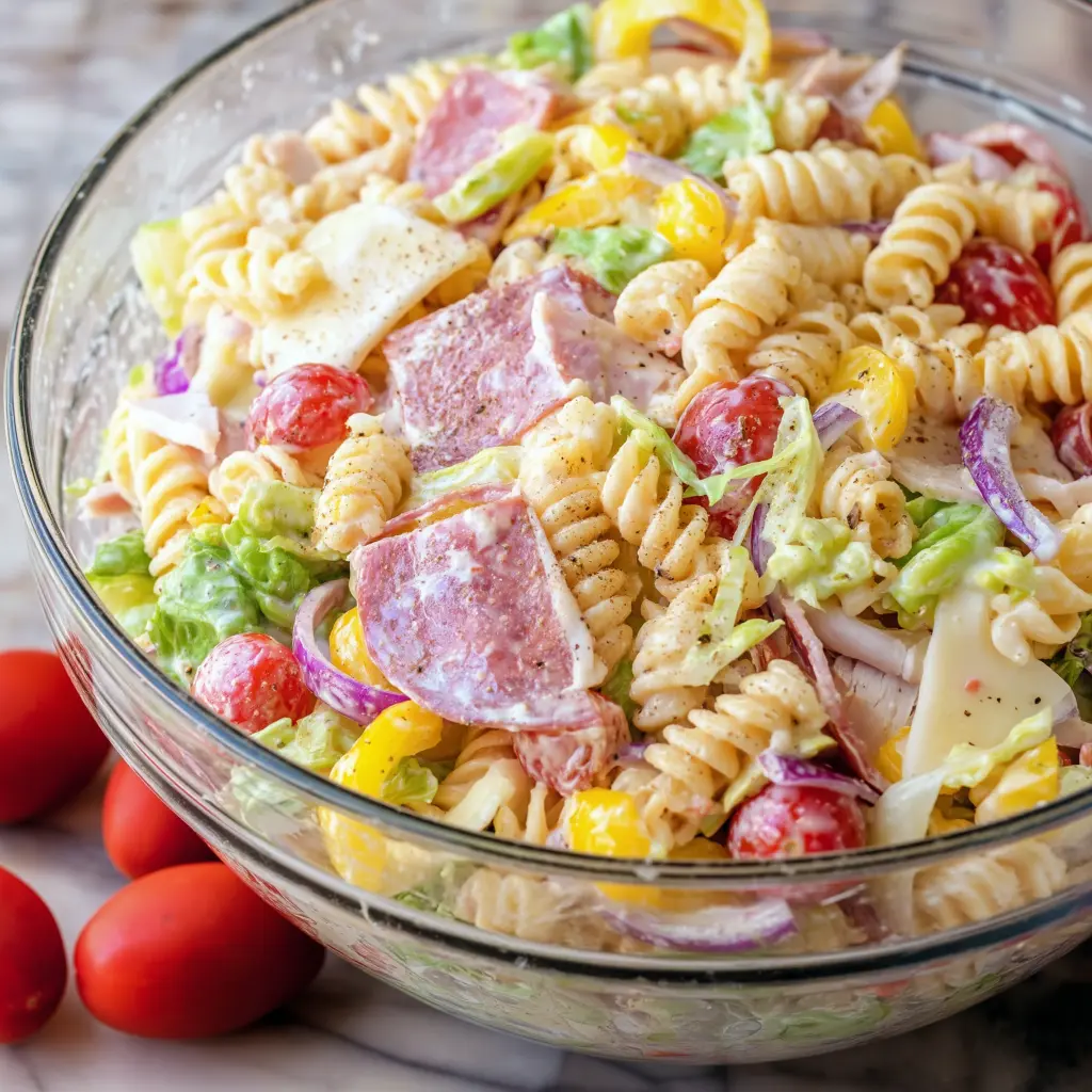 grinder pasta salad