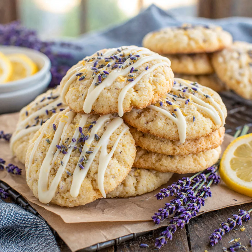 Bright and Buttery Lemon Lavender Sugar Cookies