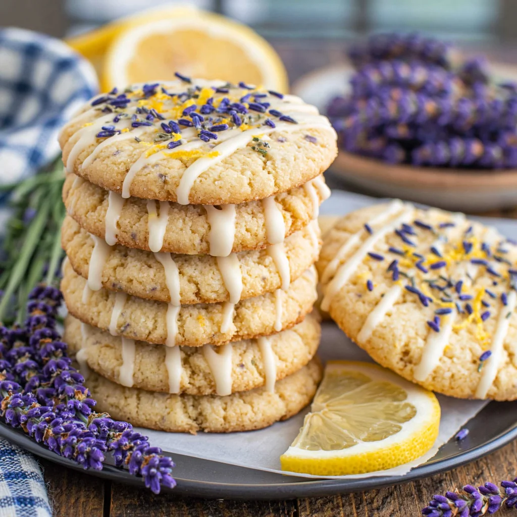 lemon lavender sugar cookies