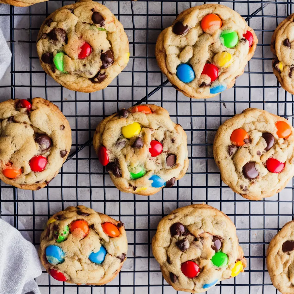 M&M cookies
