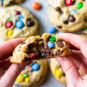 M&M cookies