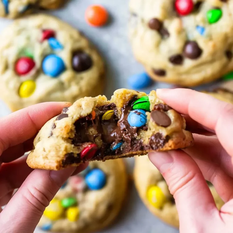 M&M cookies