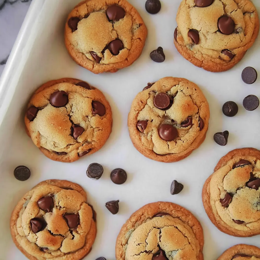 mini chocolate chip cookies