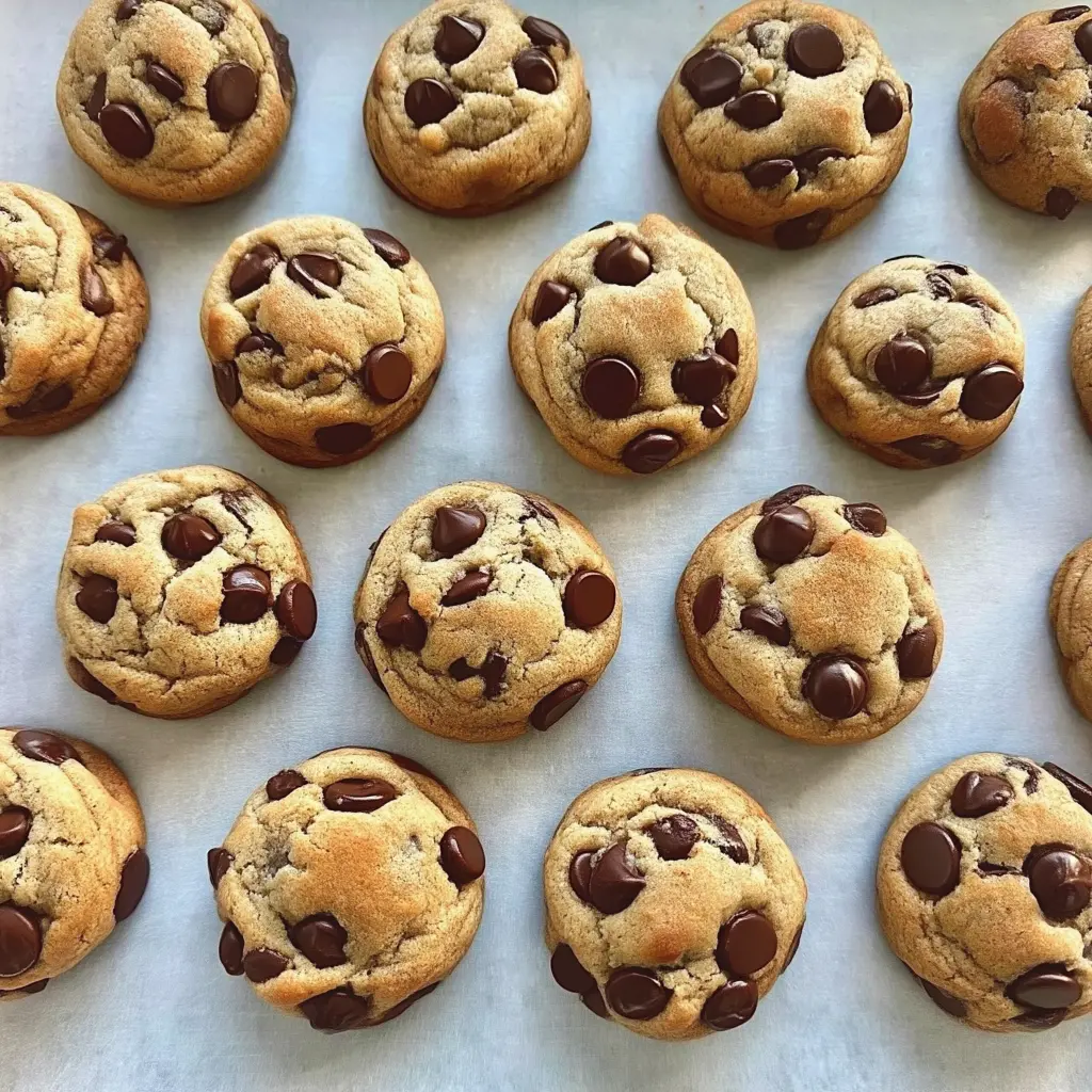 mini chocolate chip cookies