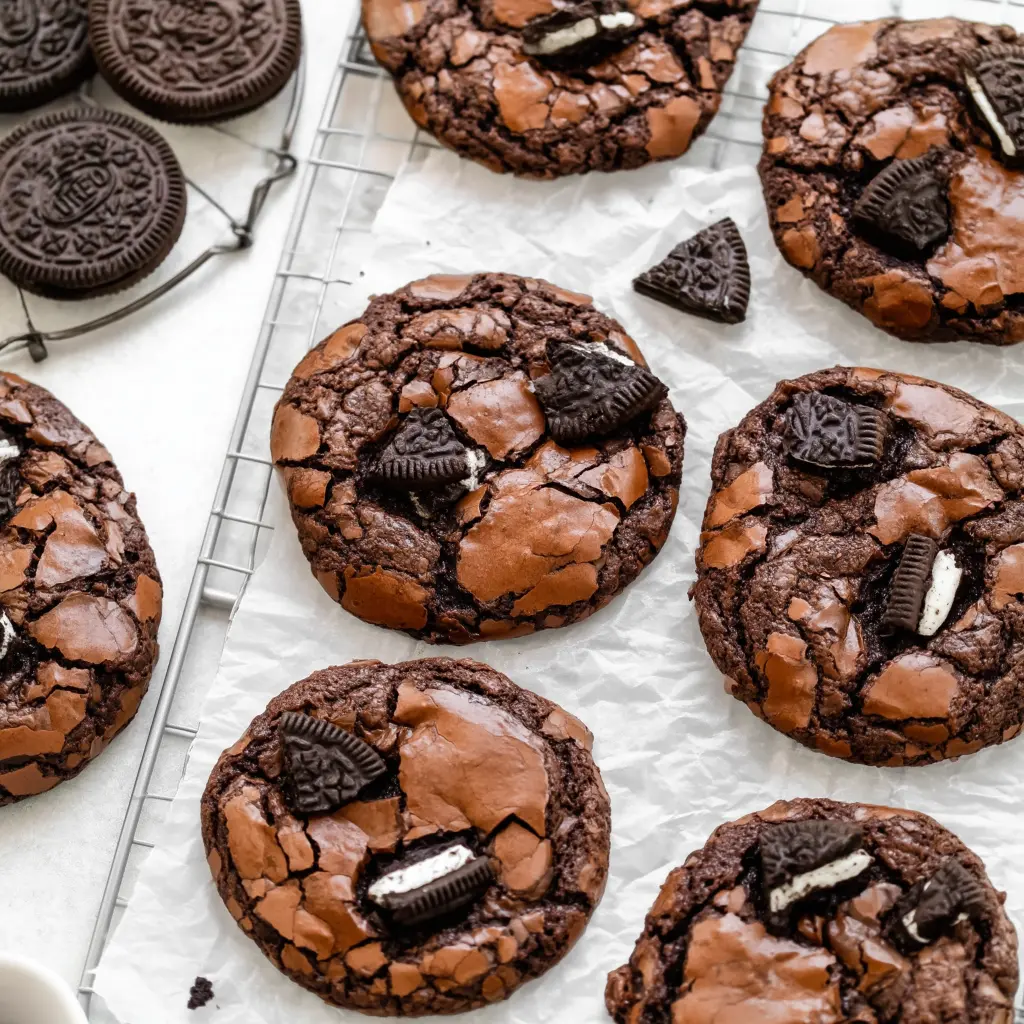 Oreo brownie cookies