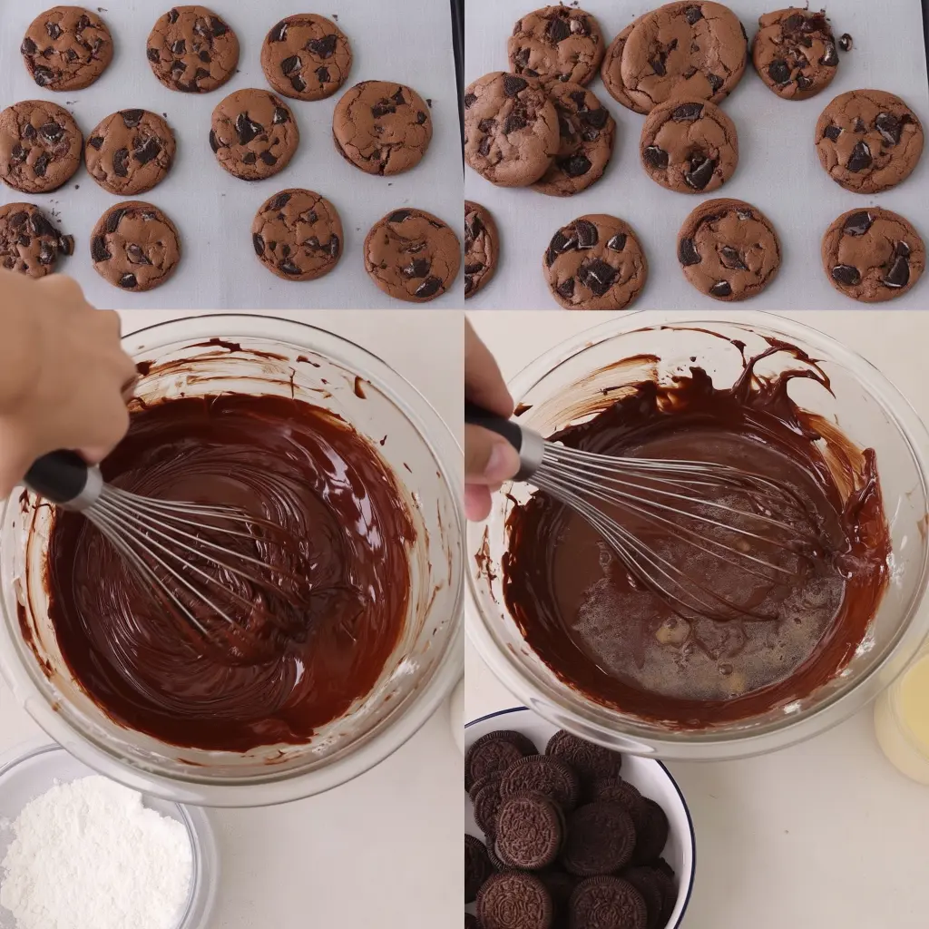 Oreo brownie cookies