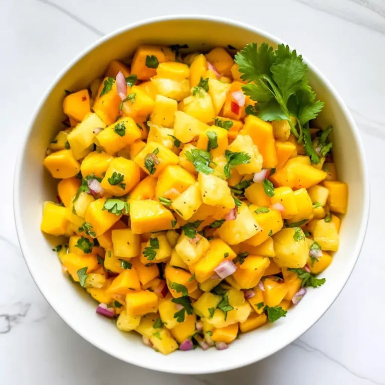 pineapple mango salsa