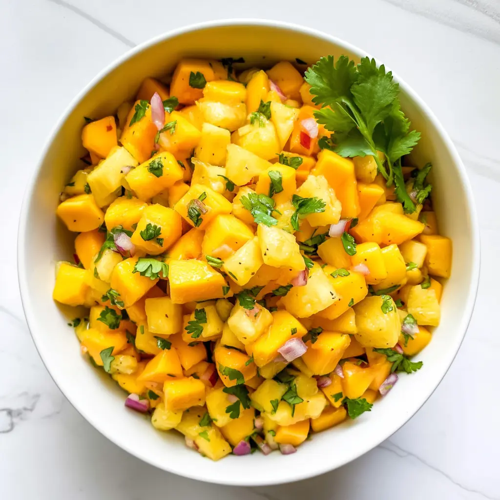 pineapple mango salsa