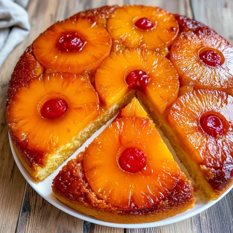 pineapple upside down cake