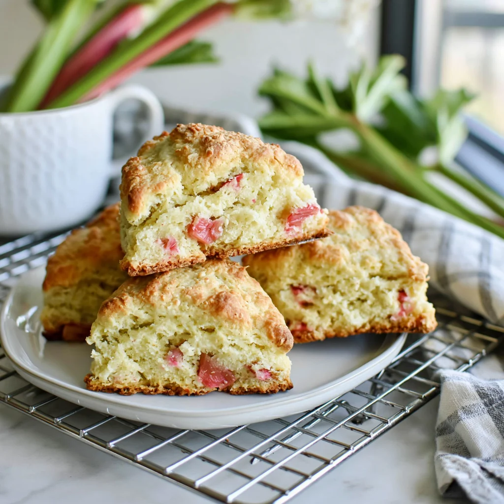Rhubarb Scones That Make Spring Baking Feel Extra Special