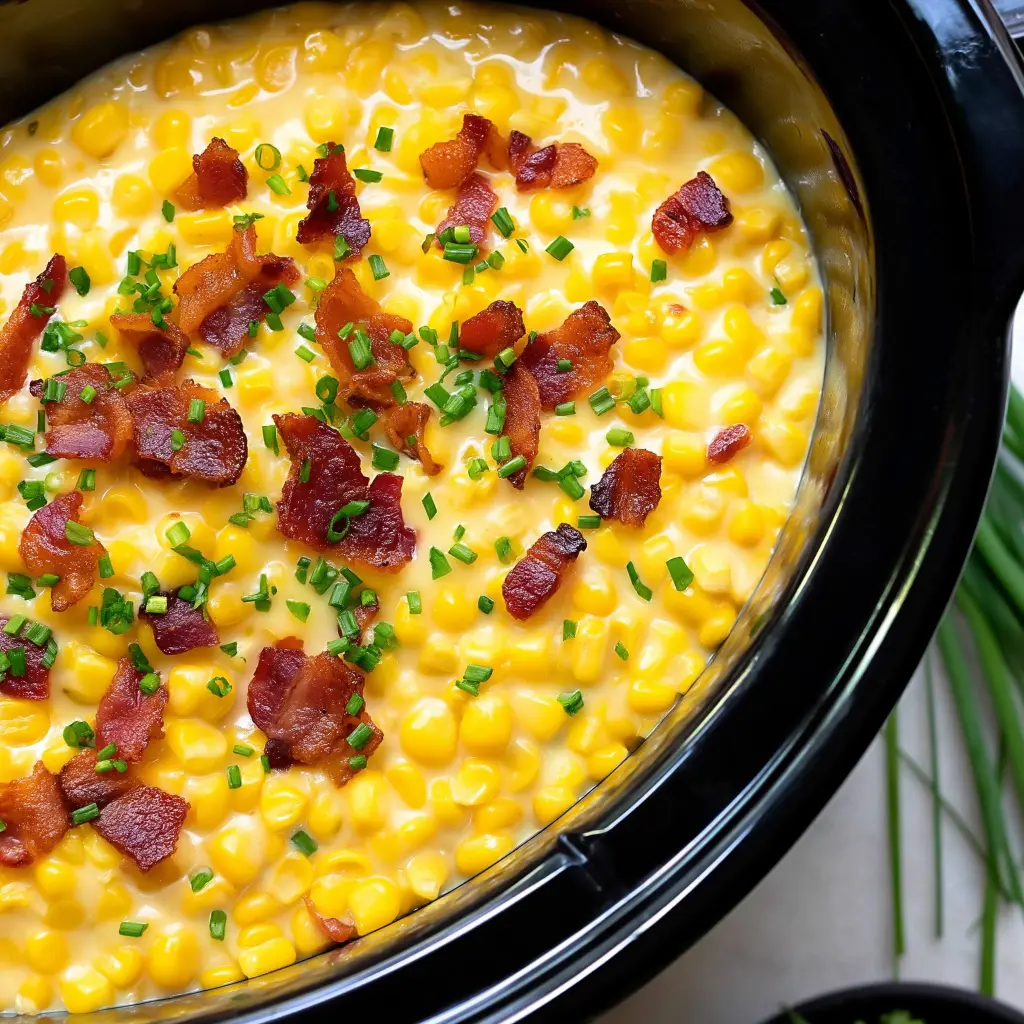 slow cooker creamed corn