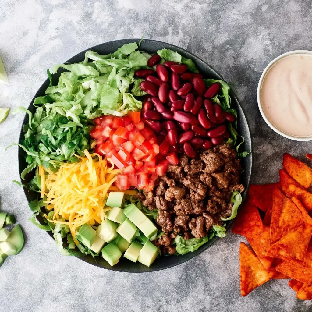 Doritos taco salad