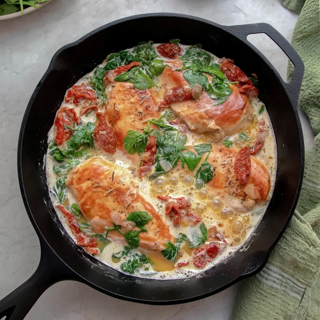 tuscan chicken thighs