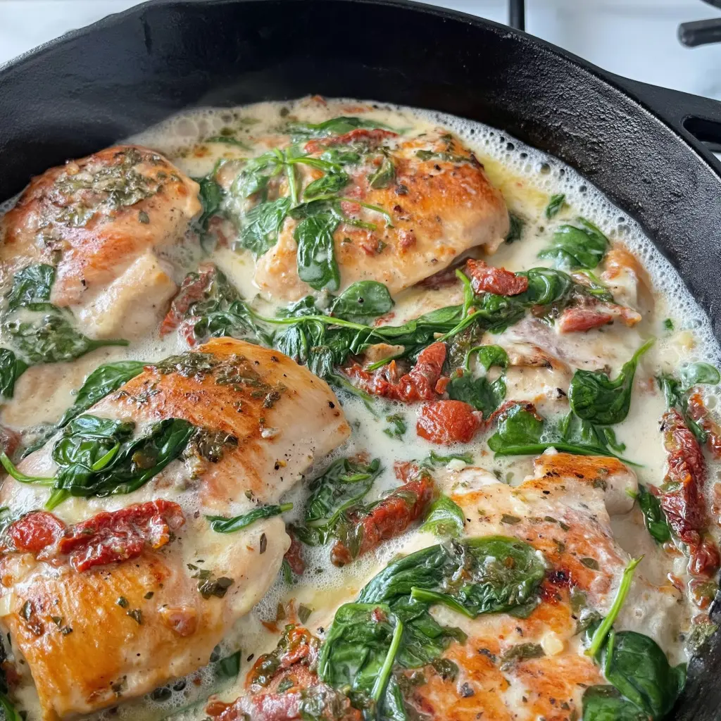 tuscan chicken thighs