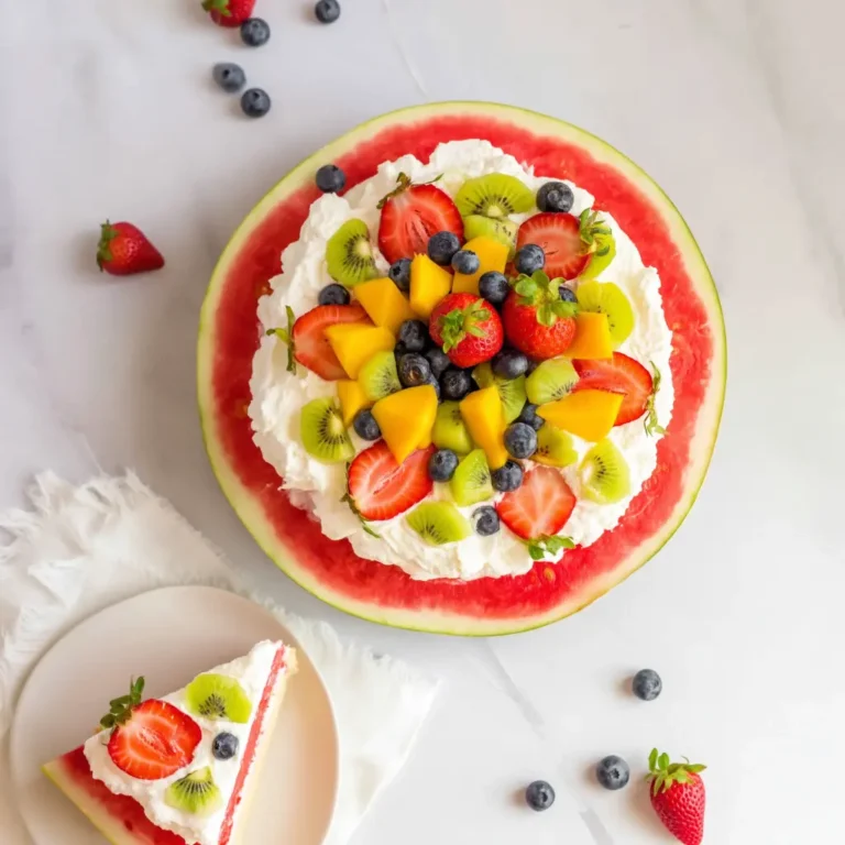 watermelon fruit cake