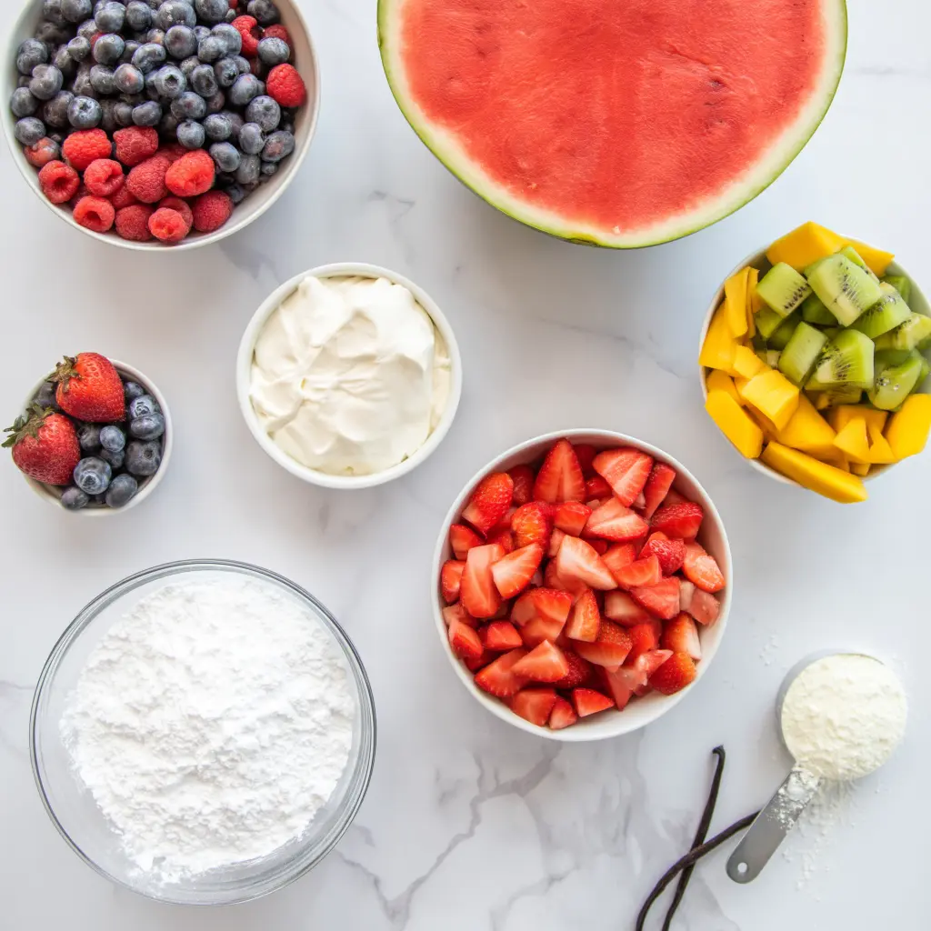 watermelon fruit cake