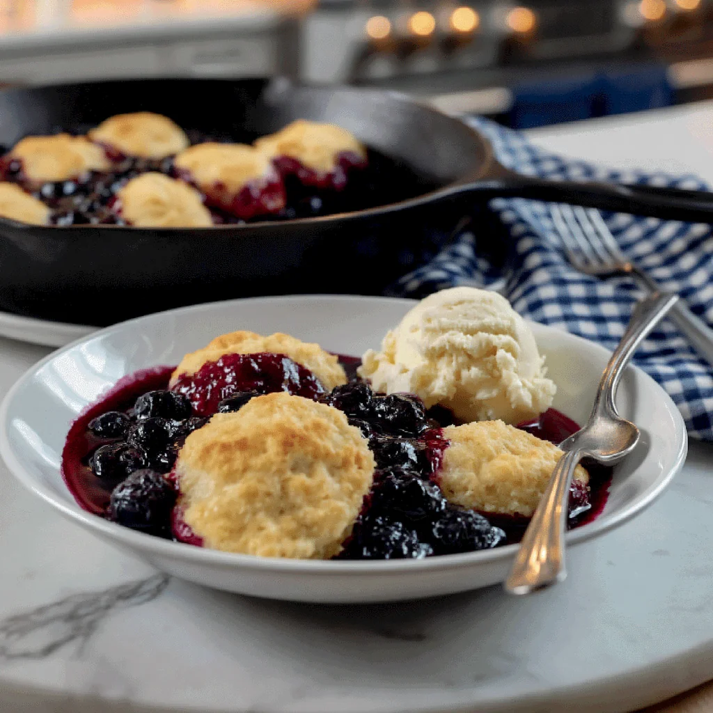 Blueberry Grunt Recipe – Cape Breton Comfort in a Skillet