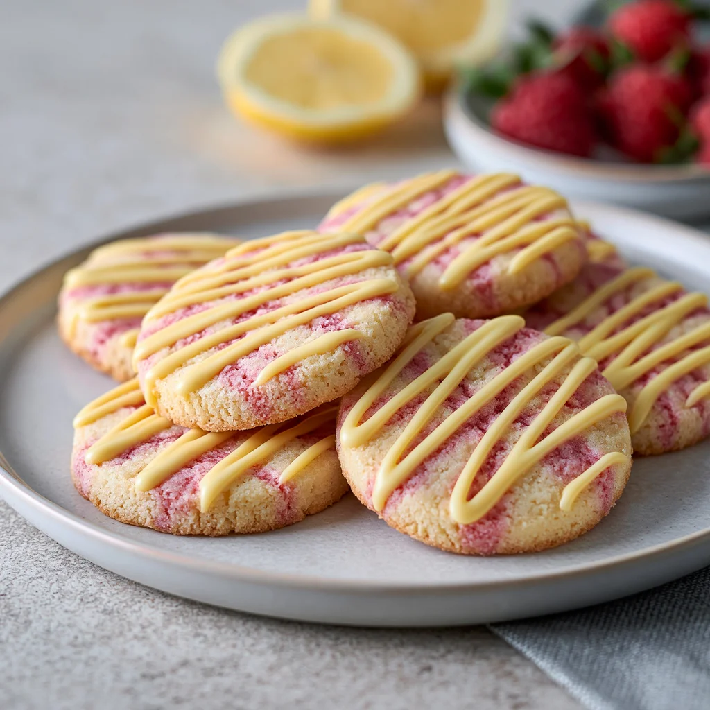 Raspberry Lemonade Cookies That Feel Bright and Cheerful