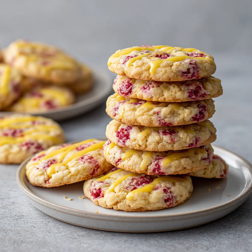 Raspberry Lemonade Cookies