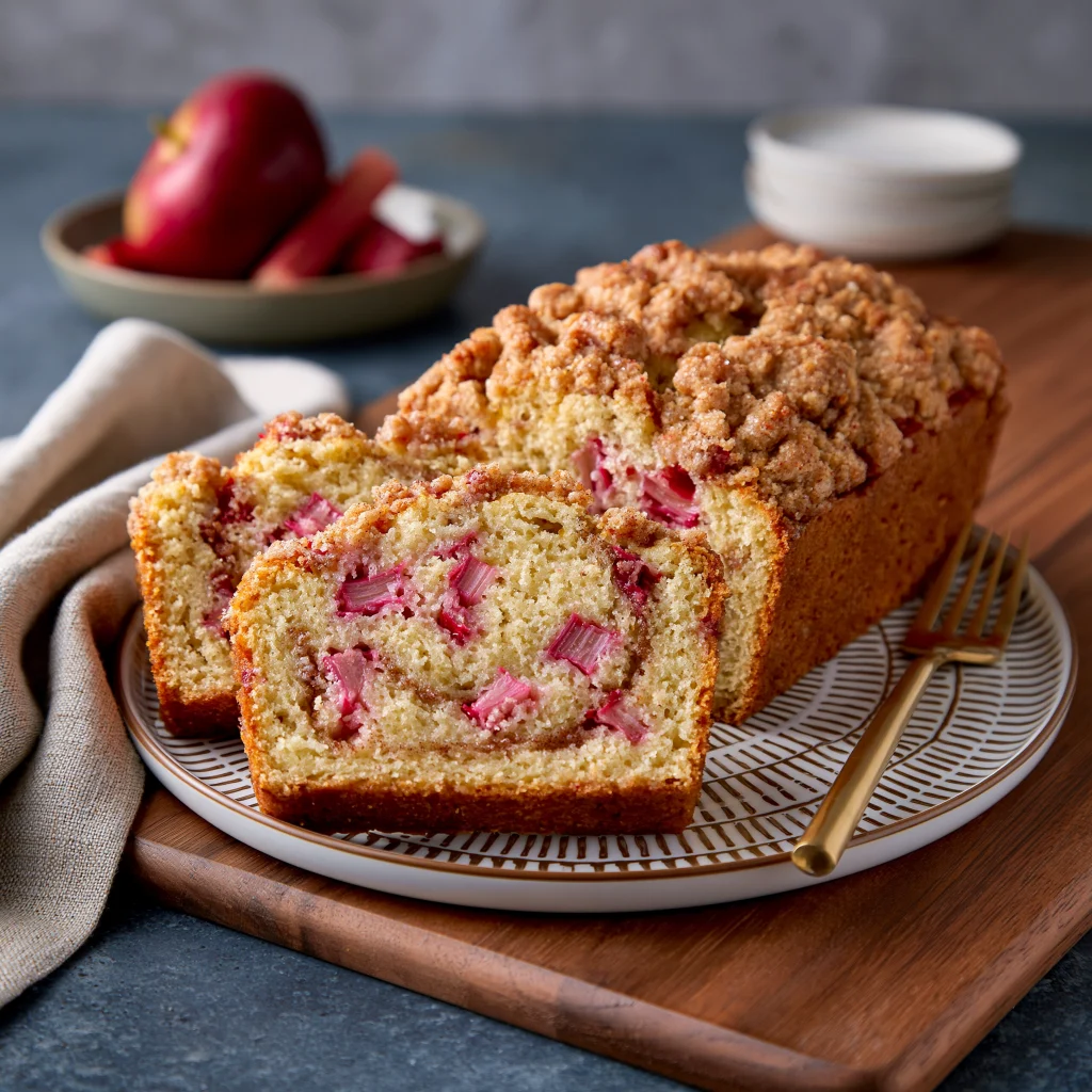 rhubarb bread