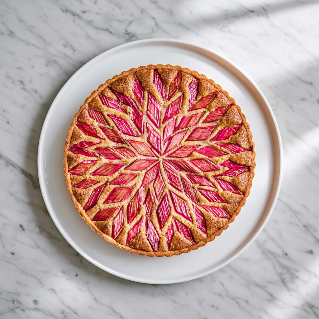 rhubarb tart
