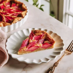 rhubarb tart